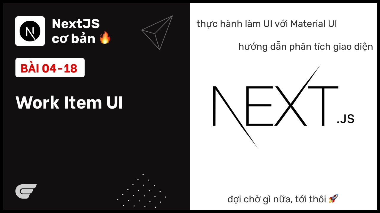 NextJS: 04-18 Work Item UI