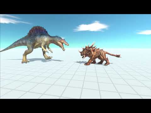 SPINOSAURUS vs EVERY UNIT - Animal Revolt Battle Simulator ARBS