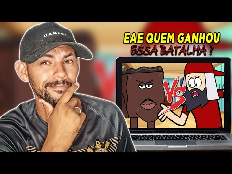 Mano Brownie Vs. Mussoumano - Batalha Animada (Desenho Animado) (React)