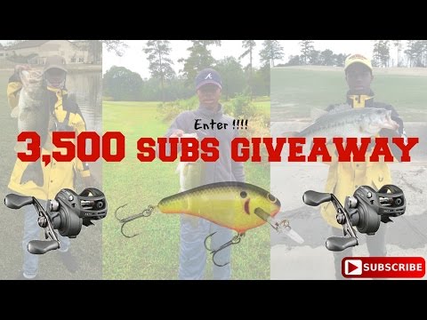 Bass Fishing GIVEAWAY Time !!!!
