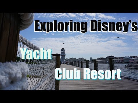 Exploring Disney's Yacht Club Resort - Epcot Resort Area Hotel - Walt Disney World Video
