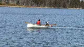 preview picture of video 'Bras d'Or 11 - Rowing & motoring'