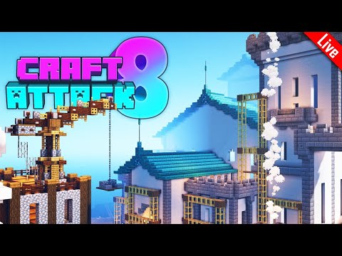 🔴 Minecraft Pogwarts vollenden🔨 Craft Attack 8 Live