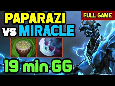 OMG! Miracle can't do anything in this Game vs Paparazi Razor and LC+IO combo - Sad Team