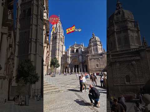 📍TOLEDO ⚔️ A Stunning, culturally rich, walled medieval city to visit before you die!☠️ #spain #walk
