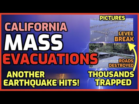 Mass EVACUATIONS! Thousands TRAPPED! California EARTHQUAKE! Water Levee BREAKS! - Patrick Humphrey