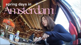 spring days in amsterdam | オランダに春がやっときた!3月と4月のまとめ(日本語字幕あり)