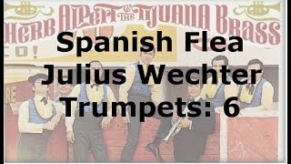 Spanish Flea - Julius Wechter - Trumpet Sextet - Sheet Music