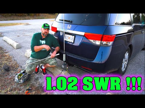 Trailer Hitch HF Antenna Mount ~ MFJ-2822 ~ MFJ-2286 ~ PART 2