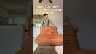 bean bag chair from @wayfair &amp; it’s SO cozy😍 #ad #furniture #livingroom #newhome #interiordesign
