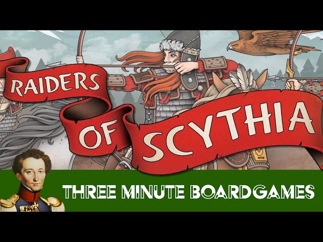 Vídeo relacionado con Renegade Game Studio, Raiders of Scythia, Board Game, Ages 12+, 1-4 Players, 60-80 Minutes Playing Time, Multicolor