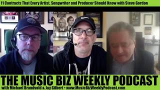 Ep. 264 The 11 Contracts That Every Artist, Songwriter and Producer Should Know with Steve Gordon