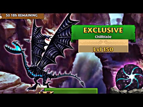 CHILLBLADE Max Level 150 Titan Mode - Exclusive Sword Stealer - Dragons:Rise of Berk