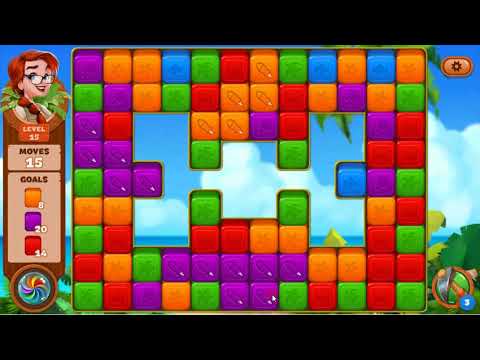 Lost Island Blast Adventure Level 15 No Boosters