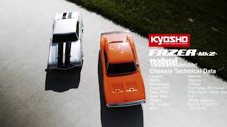 Kyosho Fazer MK2 (L) Chevy Chevelle SS454 1970 Silver1:10 Readyset