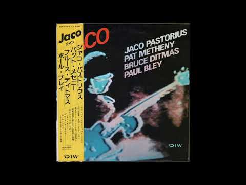 Vampira -- Jaco Pastorius / Pat Metheny / Bruce Ditmas / Paul Bley (Jaco,1976 / Side 2 B1) vinyl LP