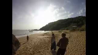 preview picture of video 'Half Moon Beach, Gokarna, Karnataka, India'