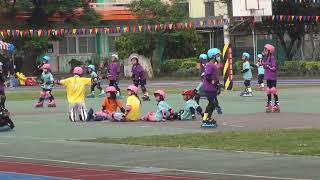 新竹縣大肚國小近内湾線 九讚頭站亞泥為鄰 九十週年校慶工作人員、謝教練直排輪進場 -① -0503 2025