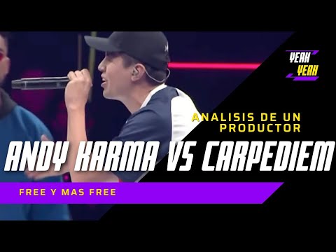 Así empezó la gesta | Andy karma vs Carpediem REACCIÓN | RED BULL 2022 PRODUCTOR MUSICAL