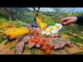 BBQ Meats Smoked To PERFECTION ASMR Wilderness Cooking