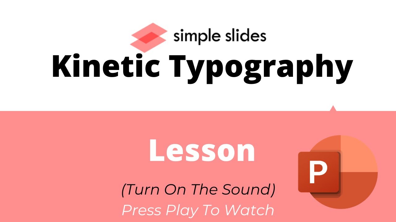 Kinetic Typography In Powerpoint