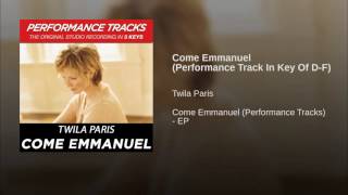 024 TWILA PARIS Come Emmanuel Performance Track In Key Of D F