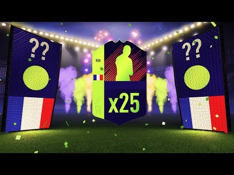 25 x 2 PLAYER PACKS!!! HOLY SH*T!!! FIFA 18 ULTIMATE TEAM