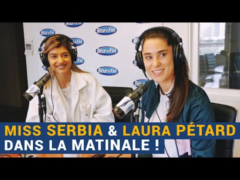 [La Matinale] Miss Serbia et Laura Pétard dans la Matinale !
