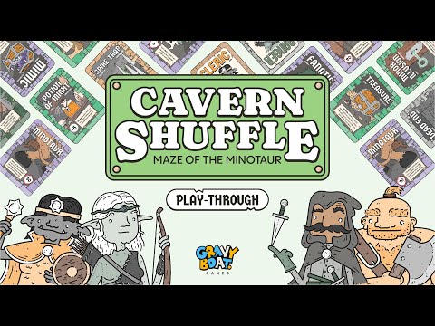 Cavern Shuffle - Maze of the Minotaur | Play-Through Video