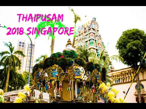 Thaipusam singapore 2018