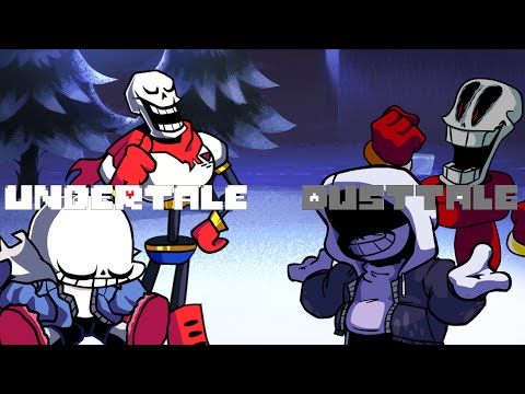 Bonedoggle but Undertale vs Dusttale Sings it (FNF Cover)