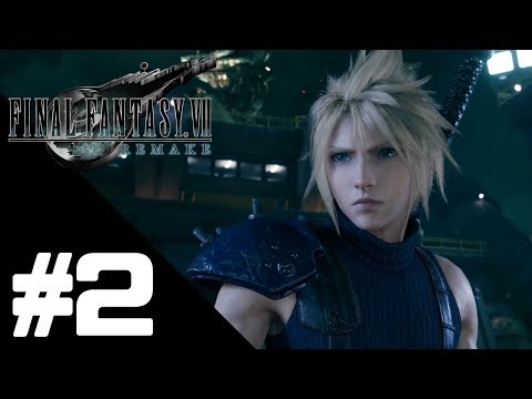 Final Fantasy 7 Remake Walkthrough Gameplay Part 2 – PS4 Pro 1080p/60fps Full HD – No Commentary