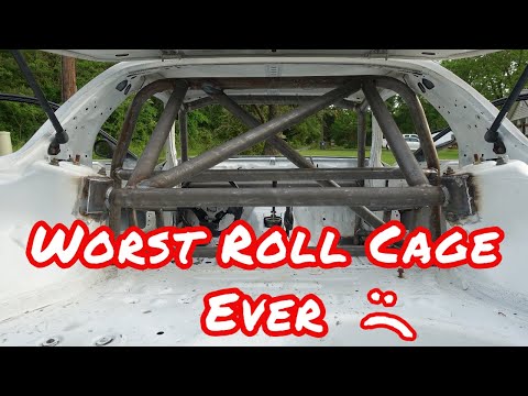 LS1 FD RX-7 Gets the Worst Roll Cage I've Ever Seen.