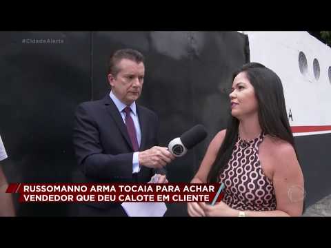 Russomanno arma tocaia para achar vendedor que deu calote