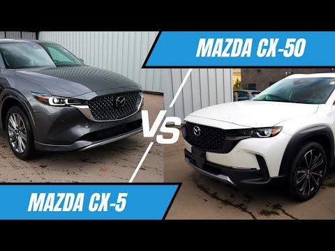 Mazda CX-5 vs CX-50 -- Which SUV Fits Your Life?