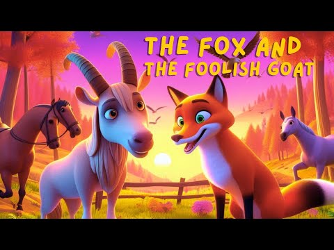 The Fox and The Foolish Goat | The Sly Fox took advantage of the Foolish Goat | Bedtime Folktale
