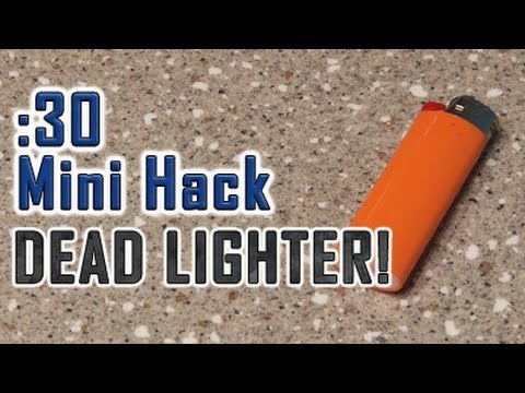 Part of a video titled How To Revive a DEAD LIGHTER! - YouTube