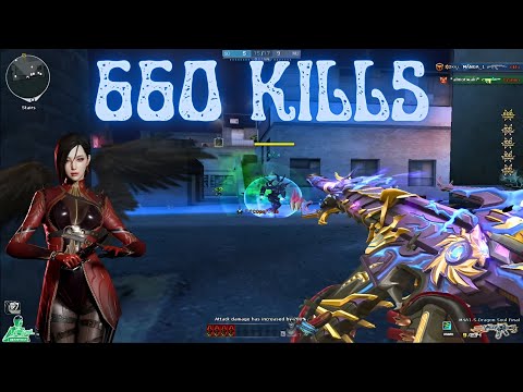 Crossfire West, 660 KILLS - M4A1-S-Dragon - Seraphian Char - Rooftops HMX