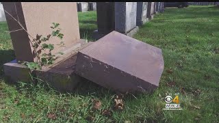 Vandals Topple Gravestones In Watertown Cemetery