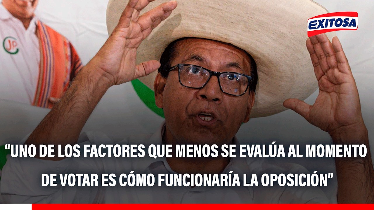 🔴🔵 Oposición que tendrían eventuales gobiernos no se evalúa antes de votar, señala politólogo