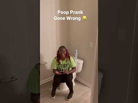 Poop Prank Gone Wrong #shorts #prank #youtubeshorts