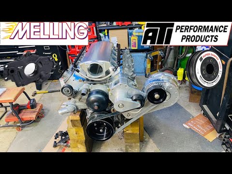 PINNED ATI damper INSTALL and REMOVAL + LS MELLING oil pump install and PRIME
