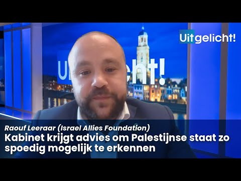 Uitgelicht! 23 oktober 2024 - Raouf Leeraar over kabinetsadvies voor erkenning Palestijnse staat