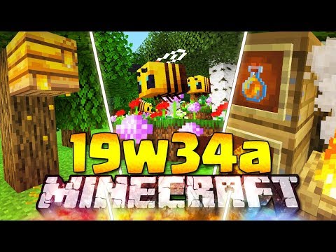 AGGIUNTE LE API e IL MIELE! TUTTE LE NOVITÀ - Minecraft ITA - Snapshot 19w34a