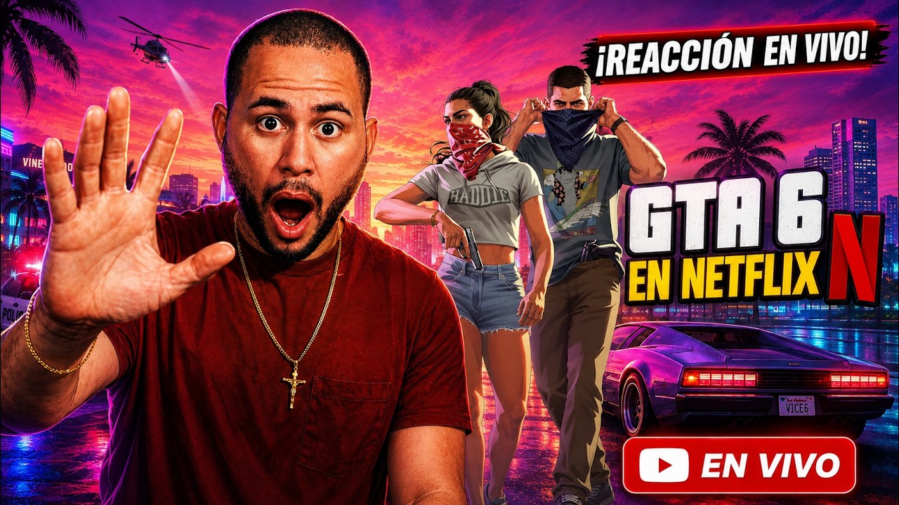 GTA 6 TRAILER REACCION EN VIVO!!!