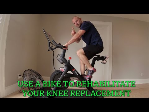 How to rehabilitate your total knee replacement using a bike