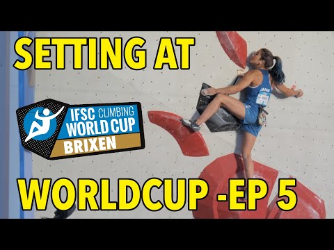 IFSC Worldcup Brixen 2022 - The route setting process #5