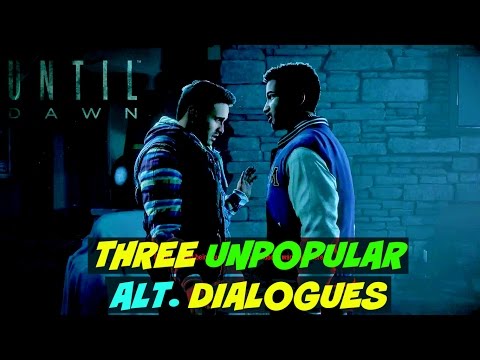 Three Unpopular Alt. Dialogues if Matt Saw Mike and Em | Until Dawn