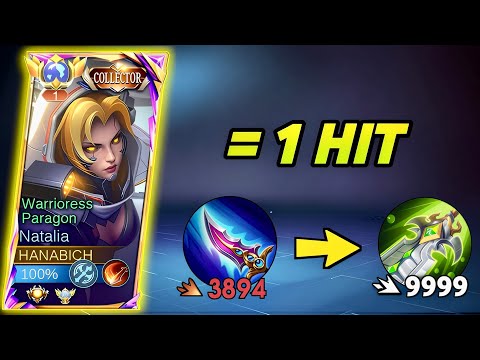 THIS NEW GLOBAL NATALIA BUILD IS INSANE!! (DAMAGE HACK) 😱 | NATALIA BEST BUILD 2025 | MLBB
