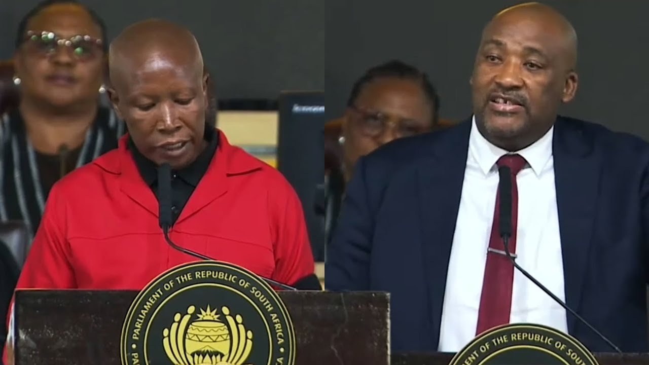 Gayton McKenzie vs Julius Malema "You Call Yourselves CIC, We Tired In Parliament Toy Soldiers"